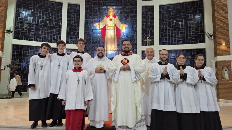 1º dia do tríduo ao Sagrado Coração de Jesus Bauru (1)
