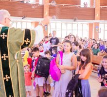 Benção das Mochilas e estudantes Paróquia Sagrado Coração Bauru (6)