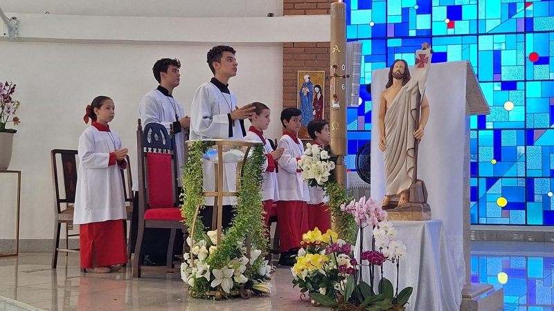 Missa de Páscoa Sagrado Coração Bauru (2)
