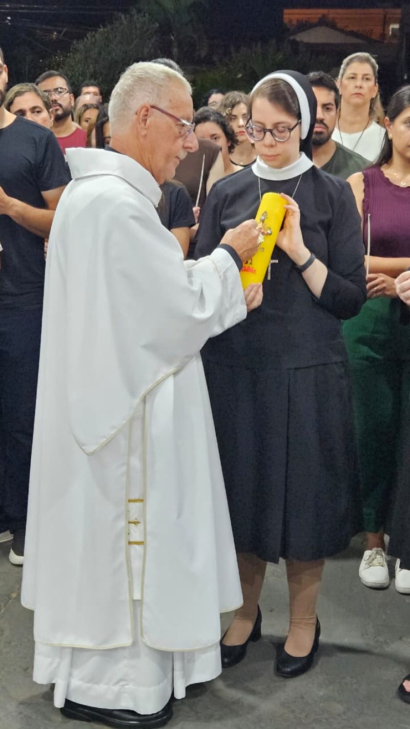 Vigília Pascal sagrado coração 2026 (33)